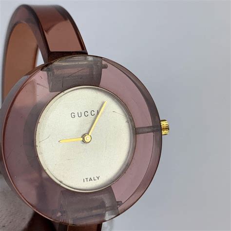 gucci perspex watch|Gucci watches for sale.